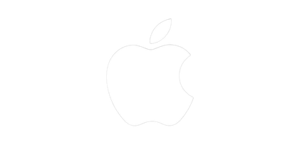 Apple white logo
